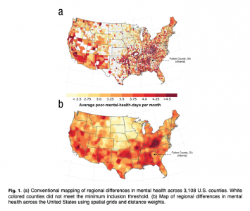 Publication Spotlight #2 – Effective maps, easily done: Visualizing geo-psychological differences using distance weights